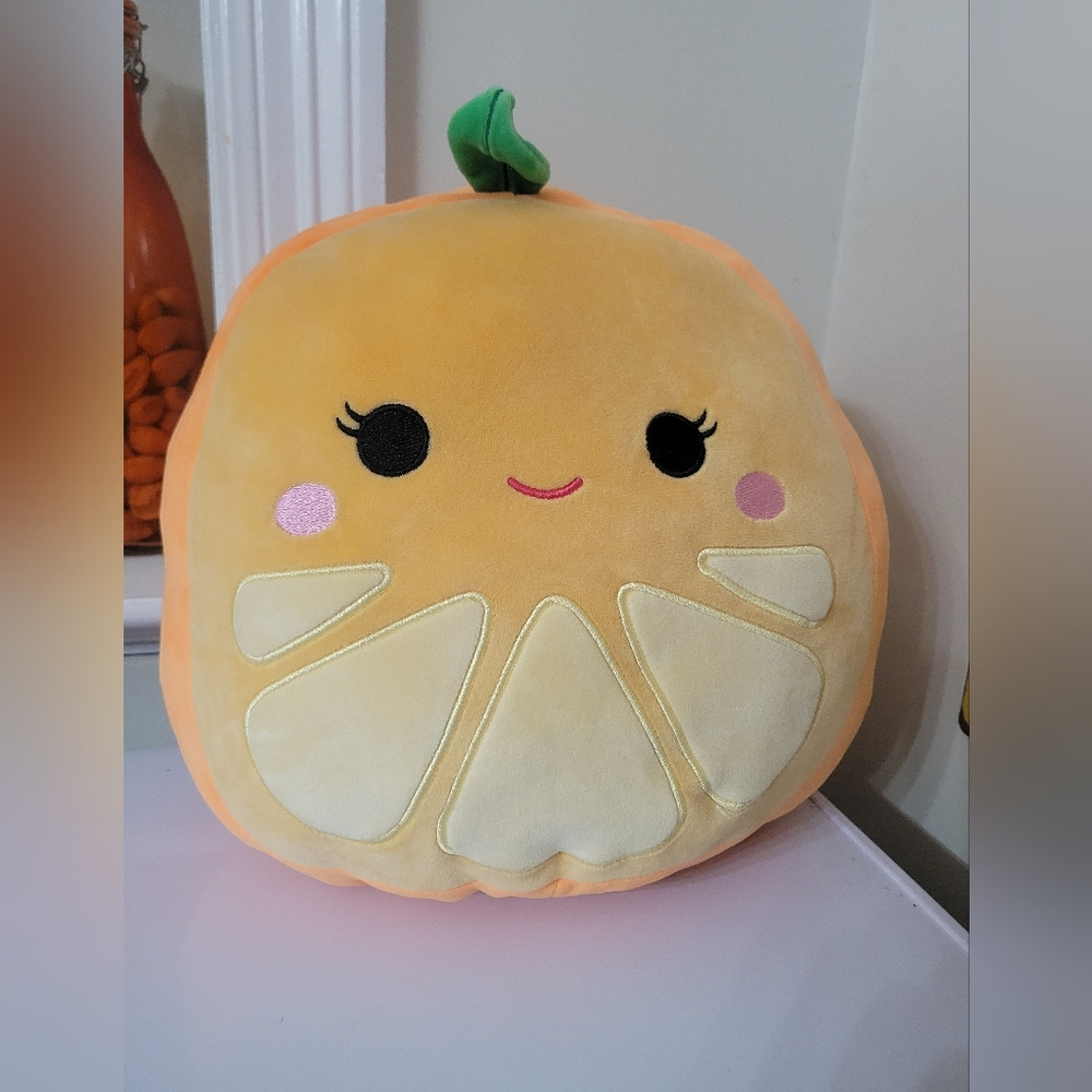 Squishmallows Flipamallows Celia Orange/ Phyllis Peach 10" Soft Plush